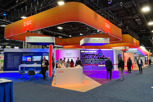 Best Island Booth: GSK, Booth 1909