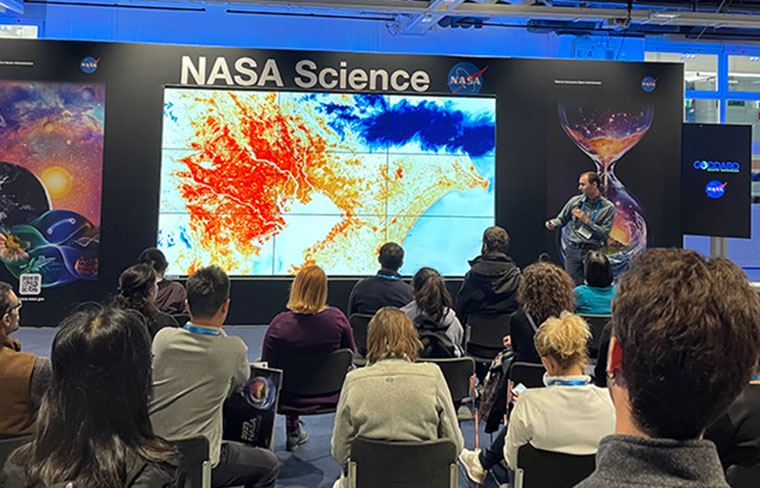 NASA Hyperwall to Illustrate the Impact of Climate Change on Respiratory Health