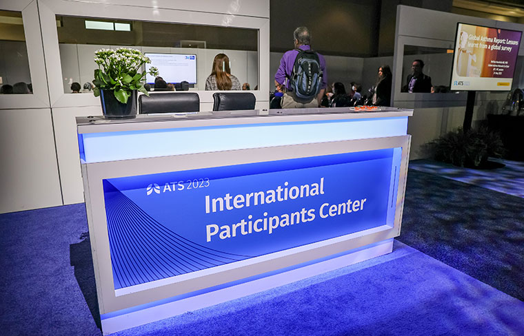ATS International Participants Center is the Collaborative Hub for Global Health at ATS 2024