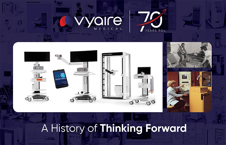 Join Vyaire in the Exhibit Hall (booth #1737) at the ATS 2024 International Conference as we celebrate our 70-years of dedication to PFT and CPET!