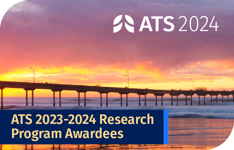 Meet the ATS 2024 Research Program Awardees