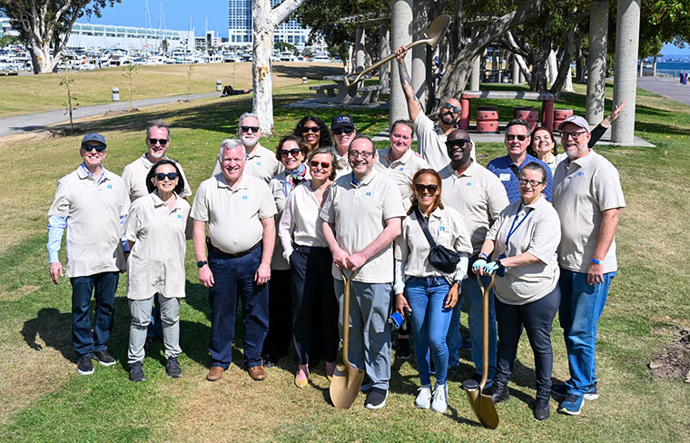Port of San Diego Celebrates Refreshed Tree Canopy, Improved Air Quality in Embarcadero Park With Donation by the ATS, AstraZeneca & Breathe Southern California