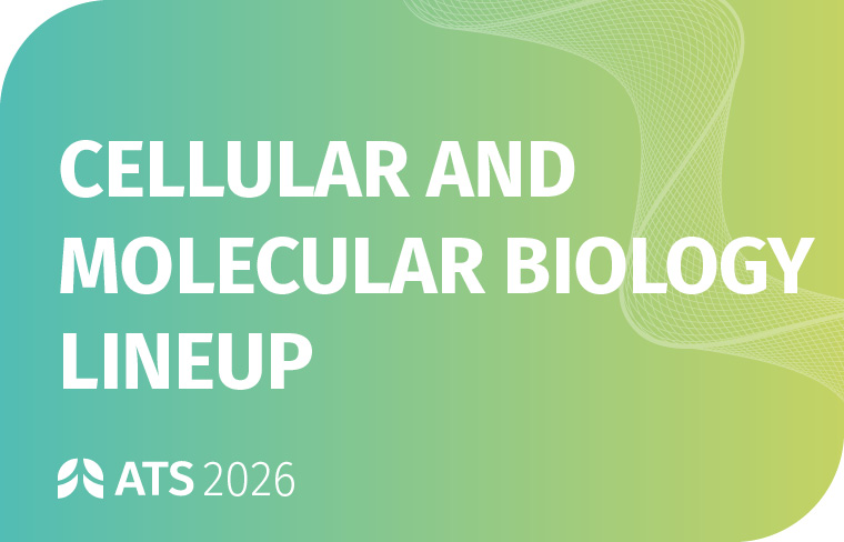 Cellular and Molecular Biology Lineup at ATS 2026 Orlando