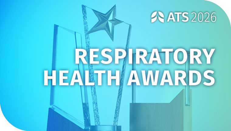 Respiratory Health Award Winners Honored at the ATS 2026 International Conference
